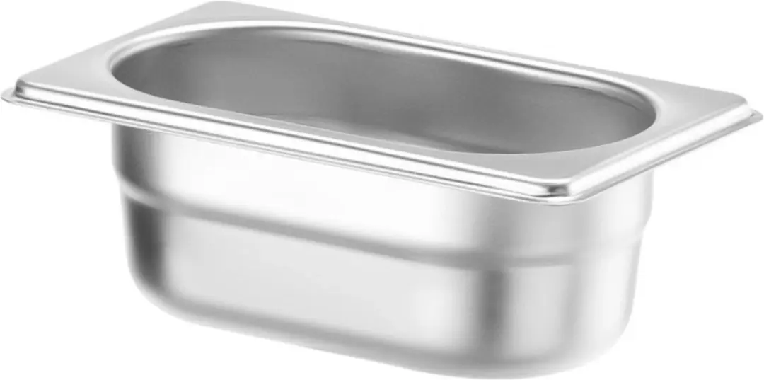 HENDI GN1/1 Gastronormbak 0,6L - 65mm - RVS