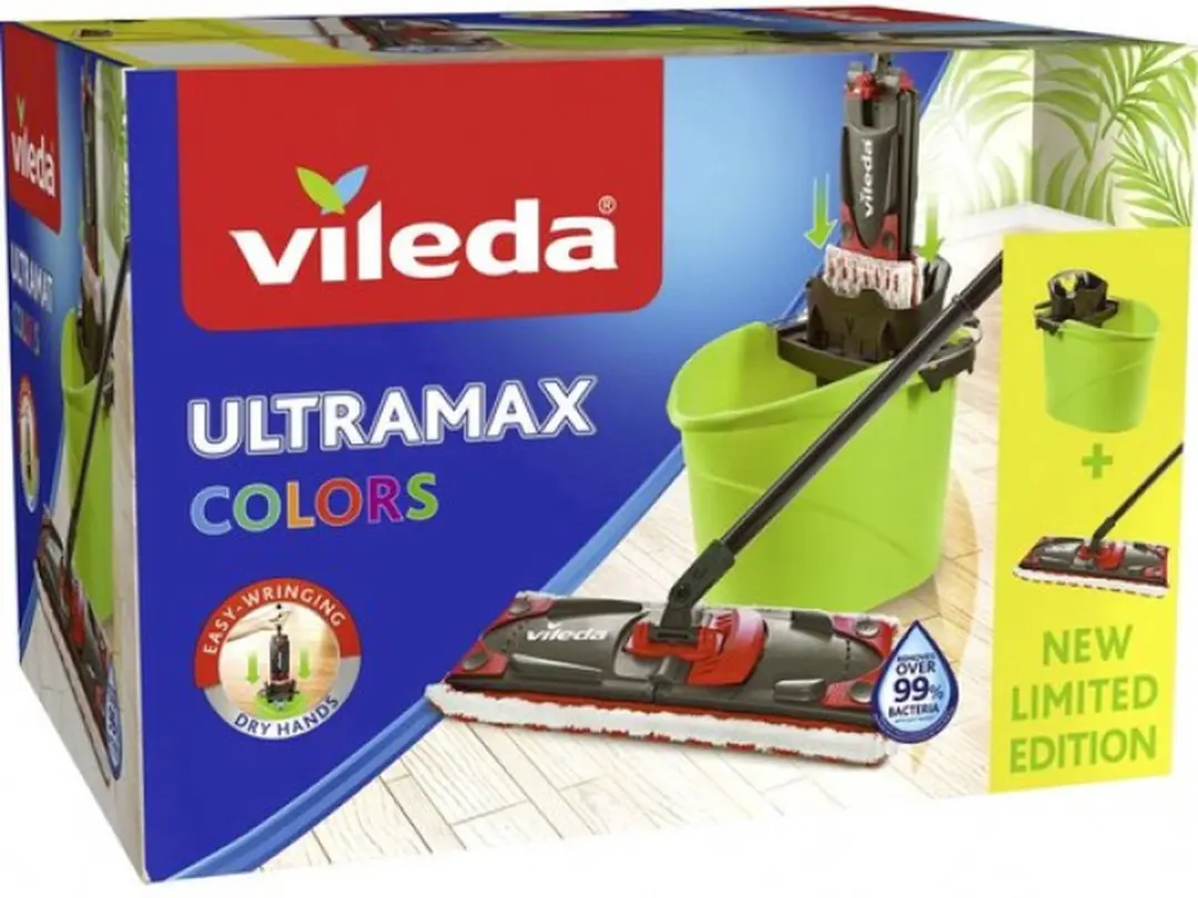 Vileda Ultramat 2in1 Colors Groene - 1 Stuk