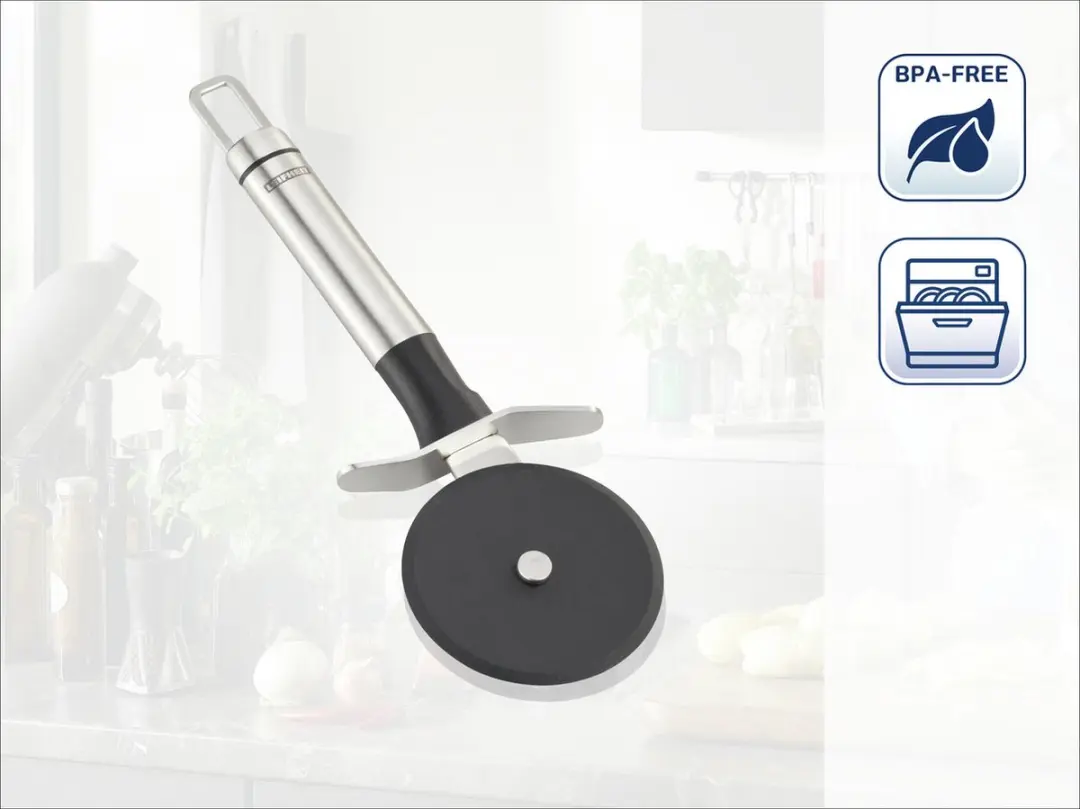 Leifheit Proline Pizzasnijder - RVS - Grijs/Zwart