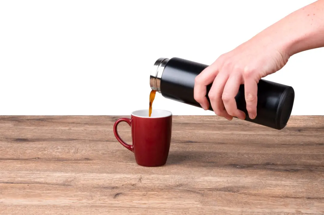 Alpina Digitale Thermosfles 480ml - Zwart