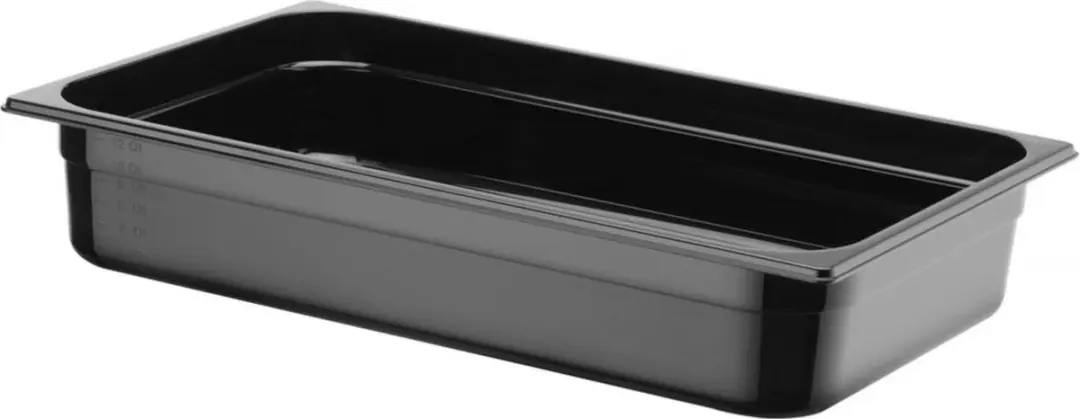 HENDI GN Container 14L - Polycarbonaat - Zwart