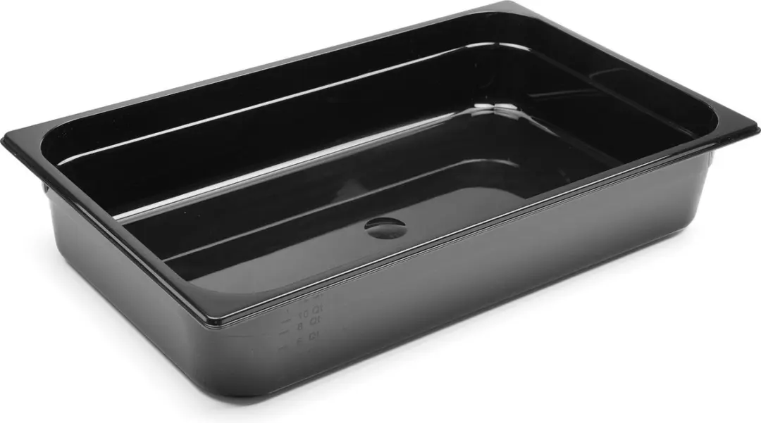 HENDI GN Container 14L - Polycarbonaat - Zwart