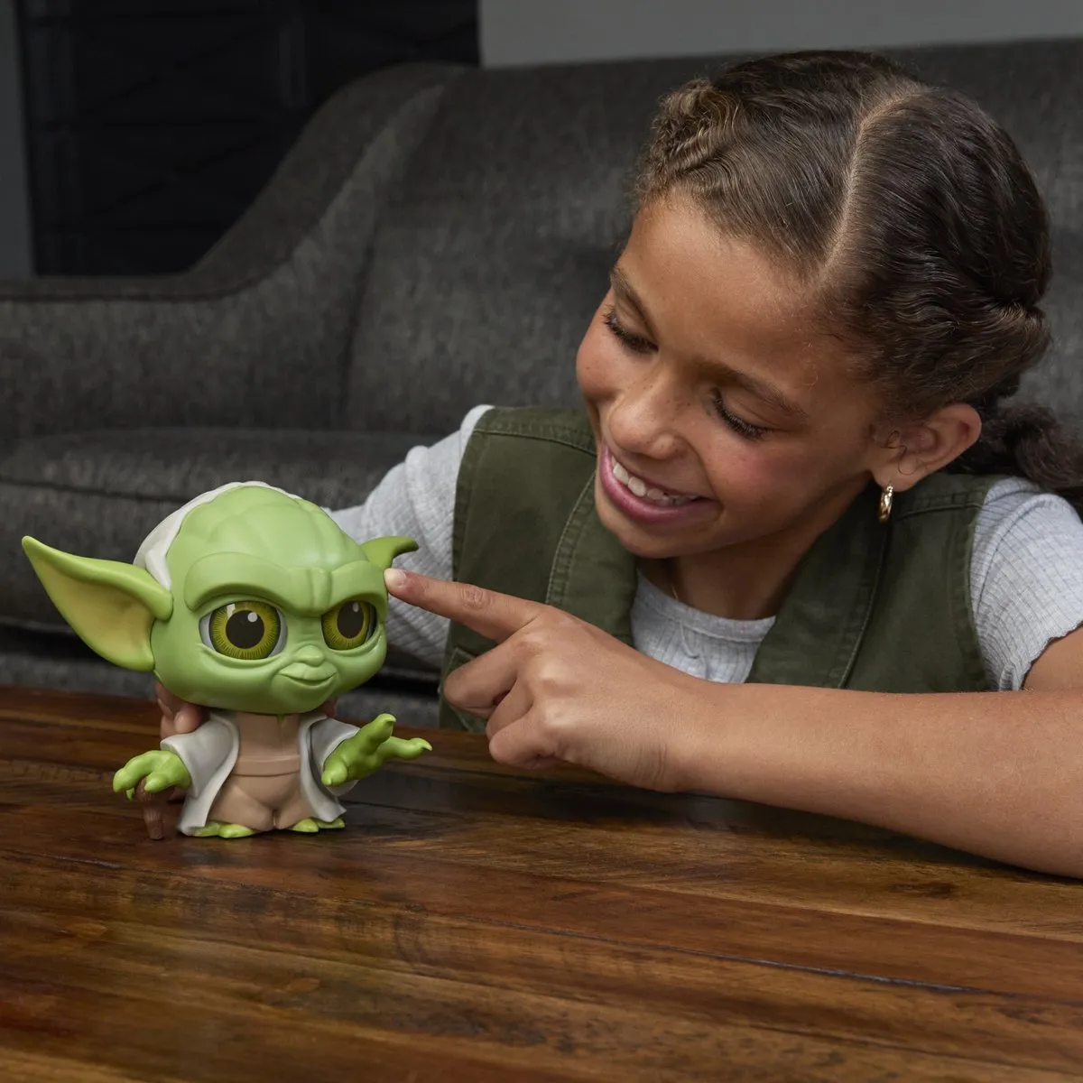 Star Wars Force 'N Telling Yoda G0708 Interactief Speelgoed - Groen - afbeelding 6 van 6