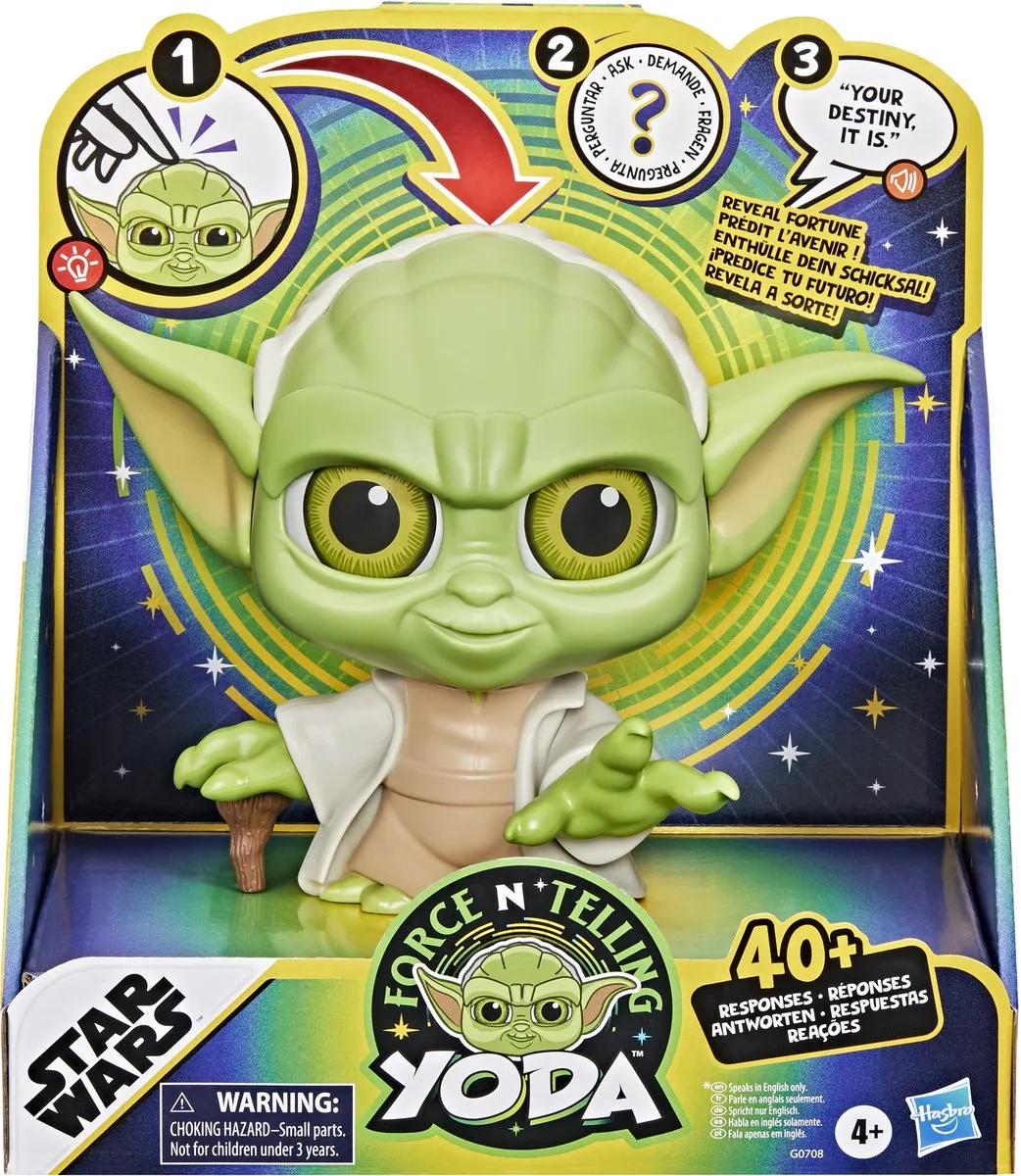 Star Wars Force 'N Telling Yoda G0708 Interactief Speelgoed - Groen