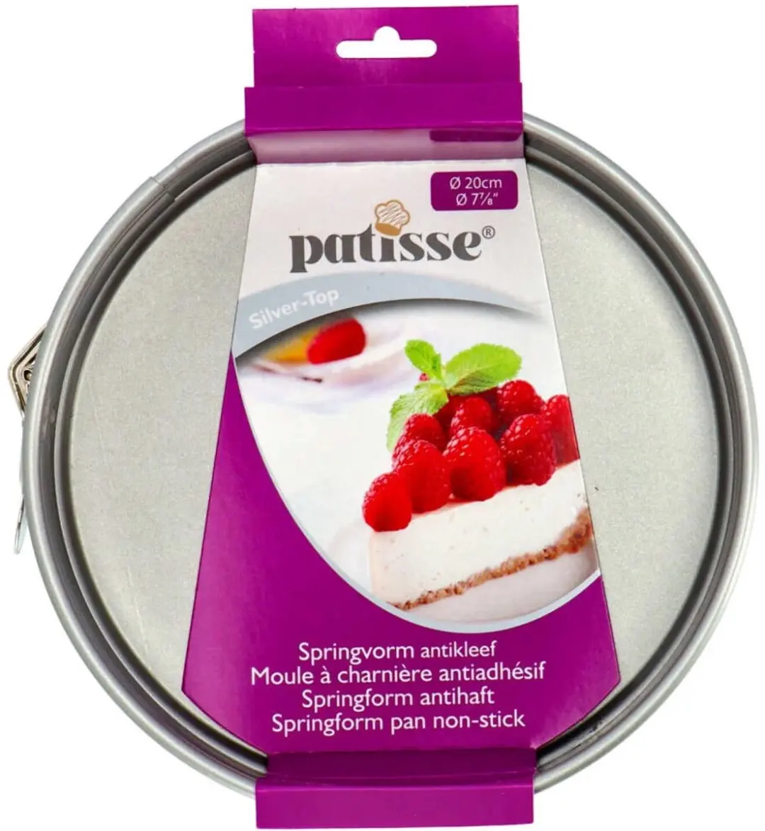 Patisse Springvorm 20cm - Zilver