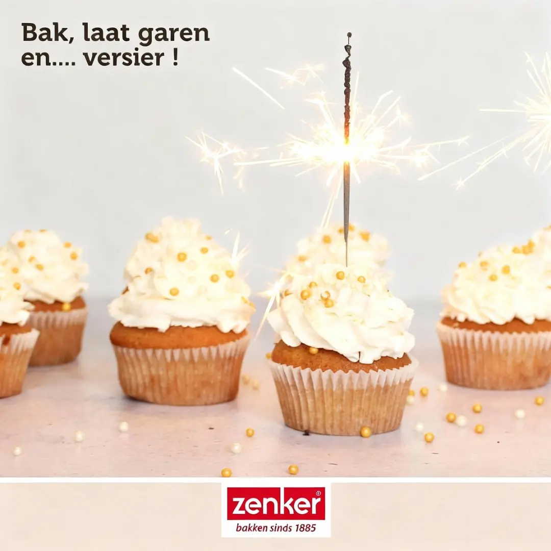 Zenker Smart Pastry Muffinvormpjes 7cm - 100 Stuks