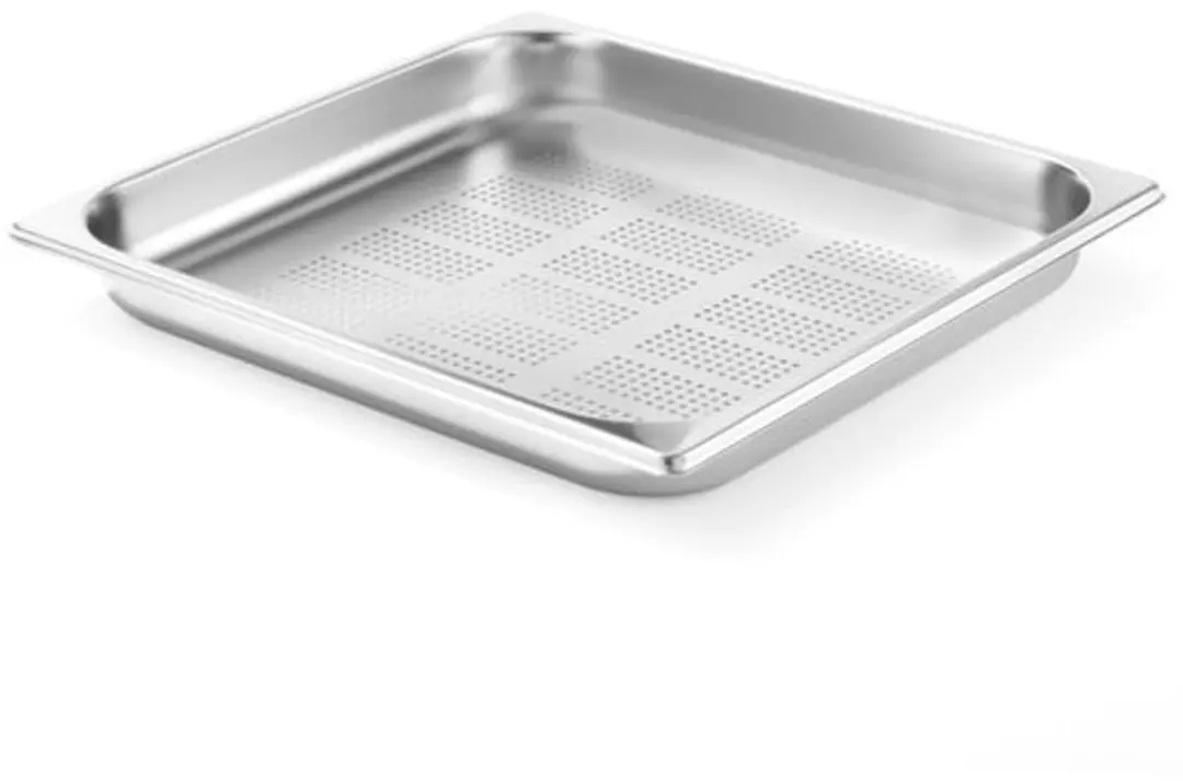 HENDI Gastronormbak Geperforeerd 3L - 40mm - Roestvrij staal