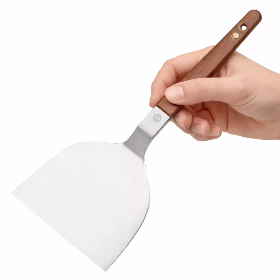 HENDI Teppanyaki Spatel - Roestvrij Staal 240x105mm