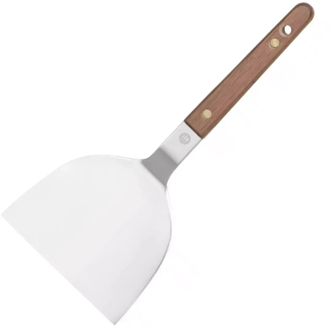 HENDI Teppanyaki Spatel - Roestvrij Staal 240x105mm