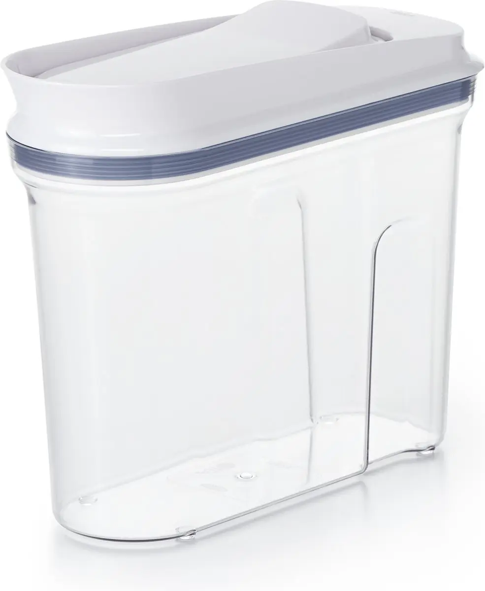 OXO POP Doseerbus Ontbijtgranen 2,3L - Transparant/Wit
