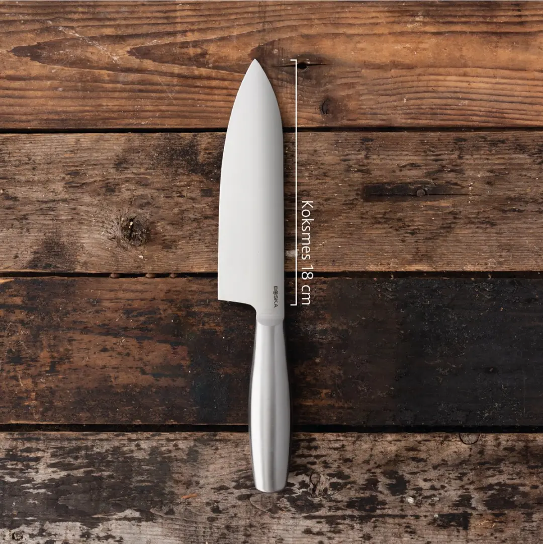 Boska Koksmes Copenhagen 18cm - RVS - Zilver