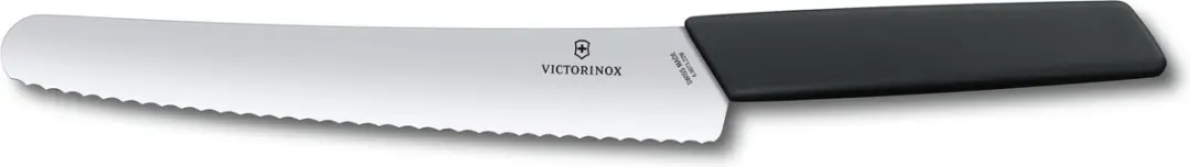 Victorinox Swiss Modern Broodmes 22cm - Zwart