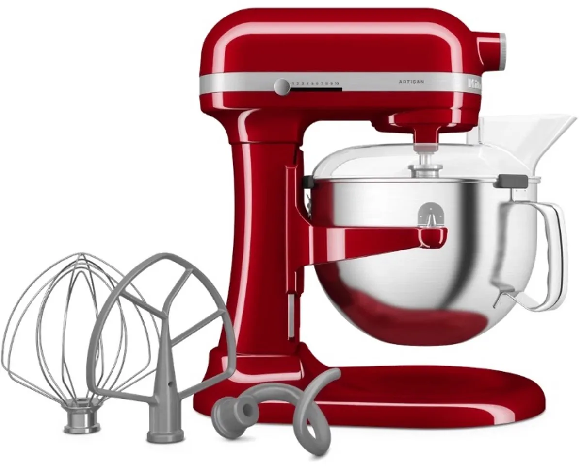 KitchenAid Patisserierobot 5KSM60SPXEER - 5,6L - 11 Snelheden - Imperiumrood