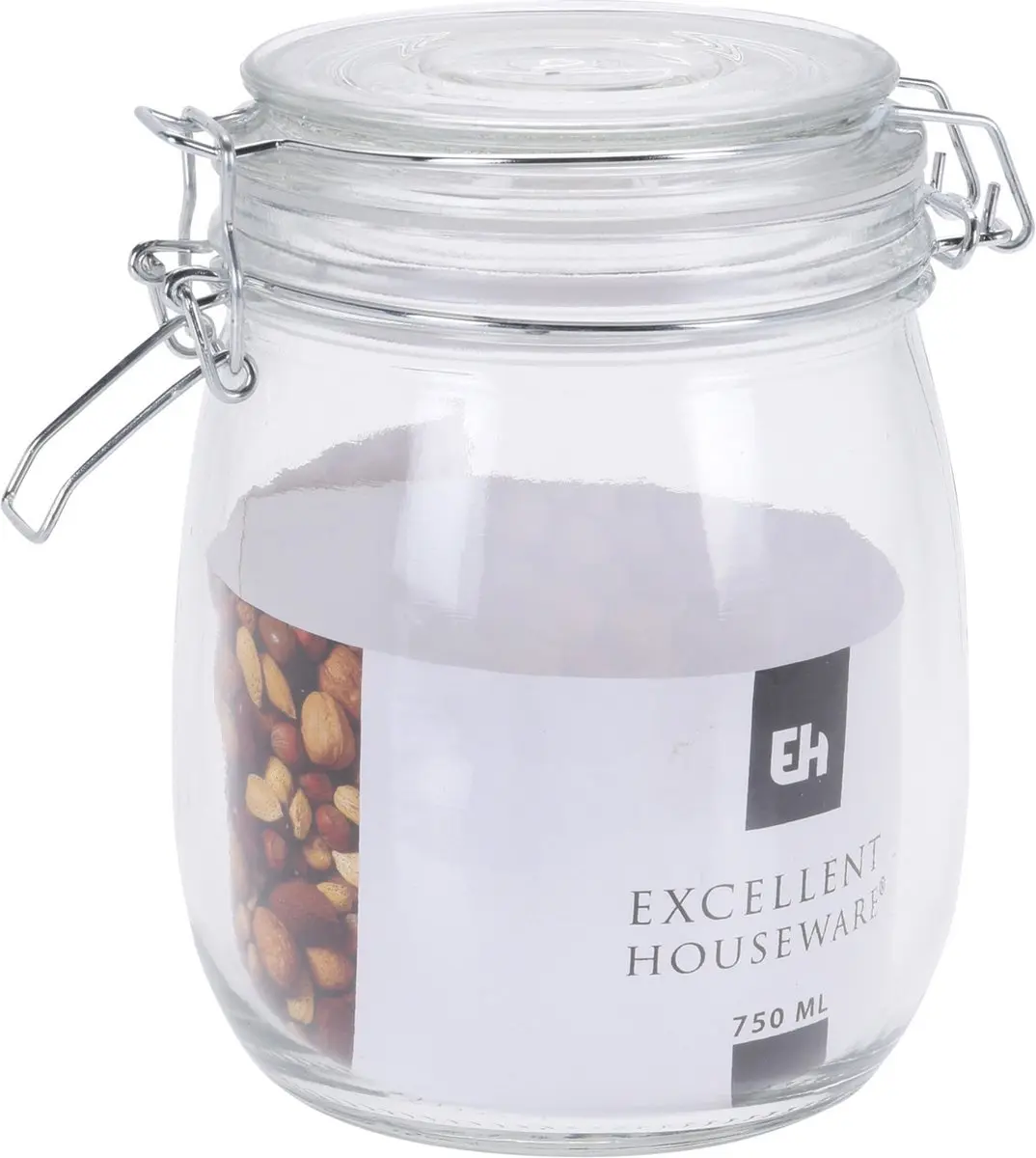 Excellent Houseware Glas Inmaakpot 750ml