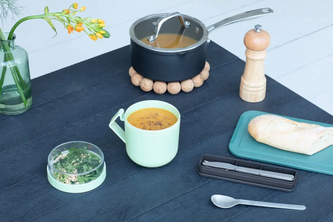 Brabantia Make & Take Soepbeker To Go 600ml - Jade Green