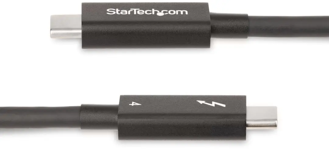 Startech.com Thunderbolt 4 Kabel 2m - 40Gbps 100W PD - Zwart