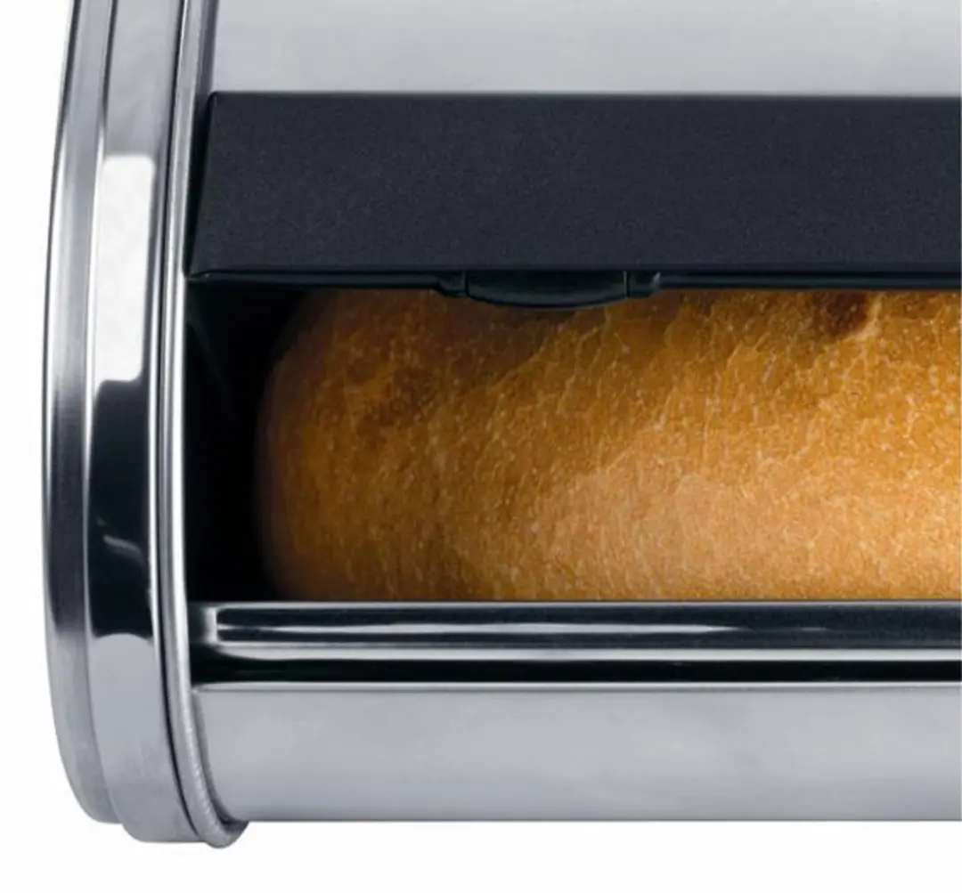 Brabantia Broodtrommel Medium Schuifdeksel 11L - Brilliant Steel