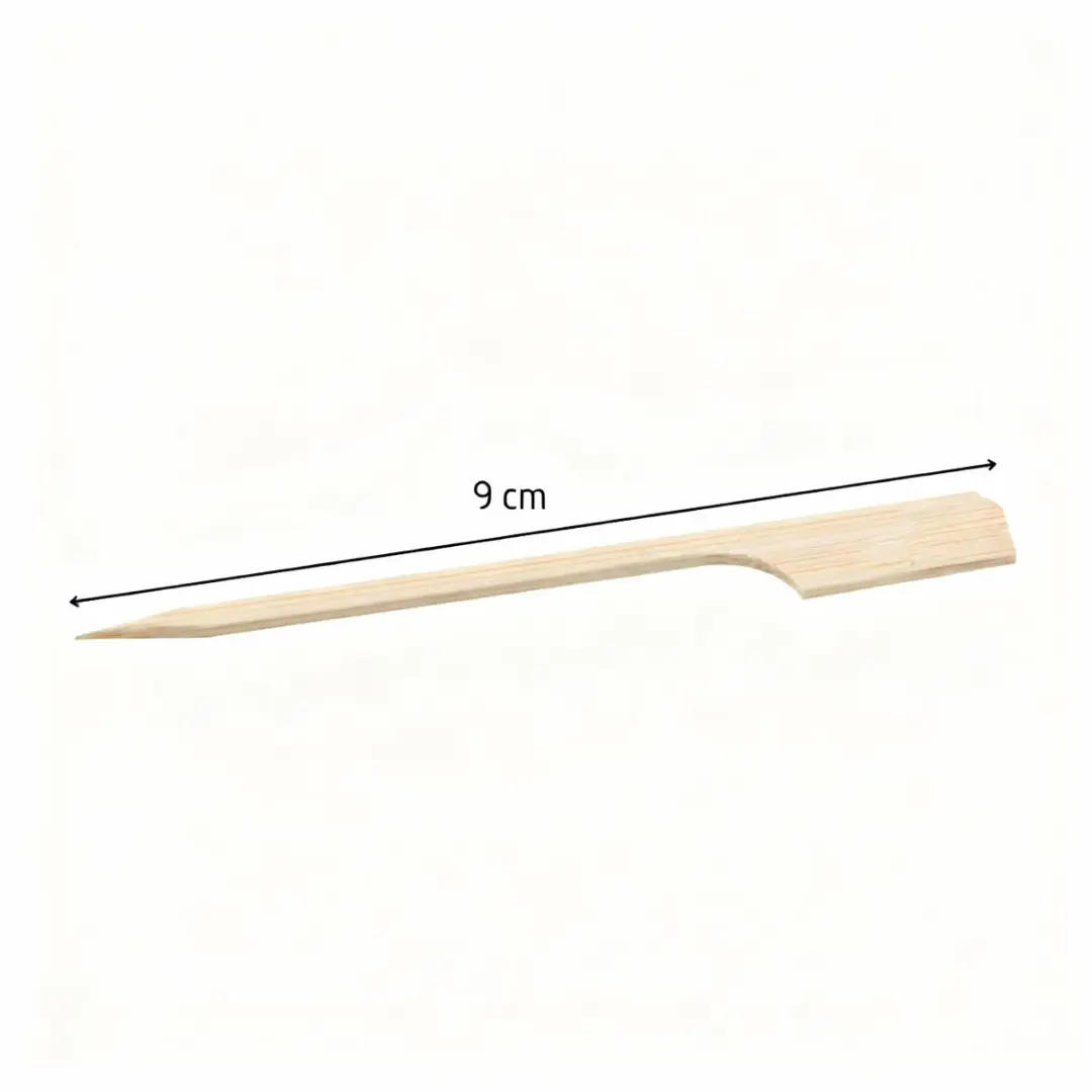 Fackelmann Basic Houten Prikkers 9cm - 100 Stuks