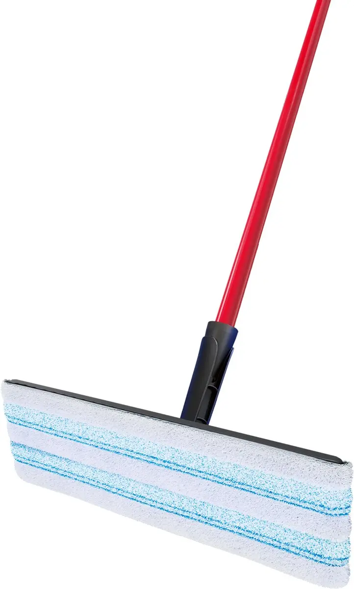 Vileda H2Pro Flatmop Vervanging - 1 Stuks - Wit/Blauw