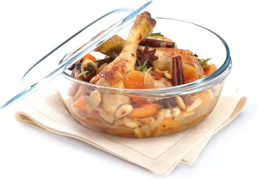 Pyrex Optimum Ovenschalenset 3 Stuks - 1,4L/2,1L/3L - Transparant - afbeelding 6 van 6