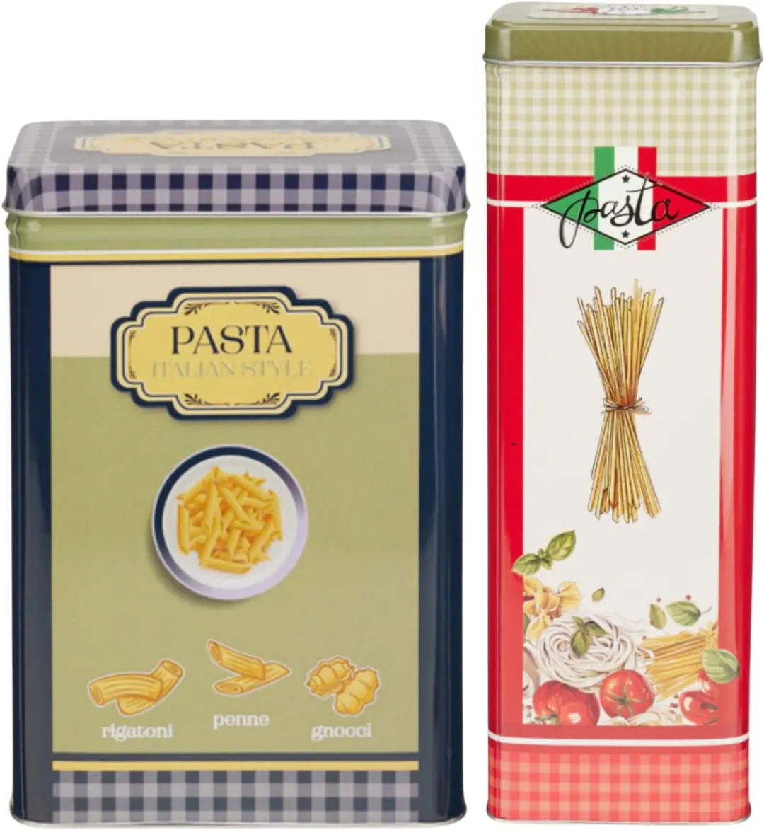 Excellent Houseware Nostalgia Pasta Bewaarblik