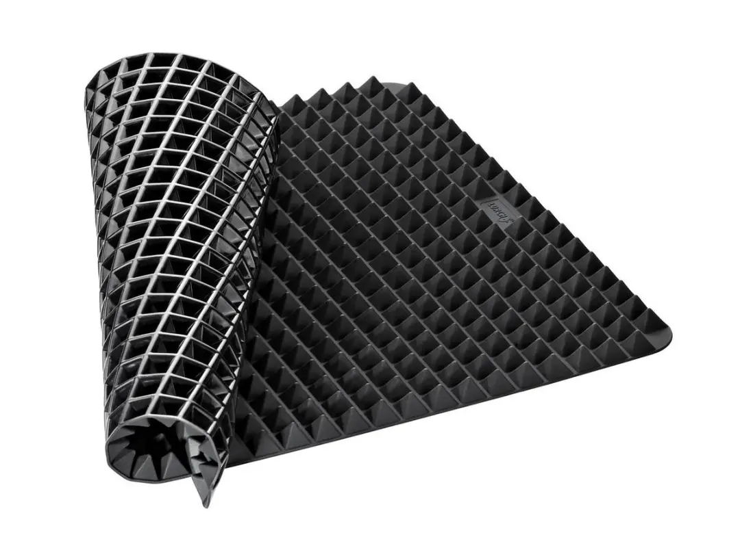 Lurch Flexiform Bakmat Silicone Zwart 41x29cm