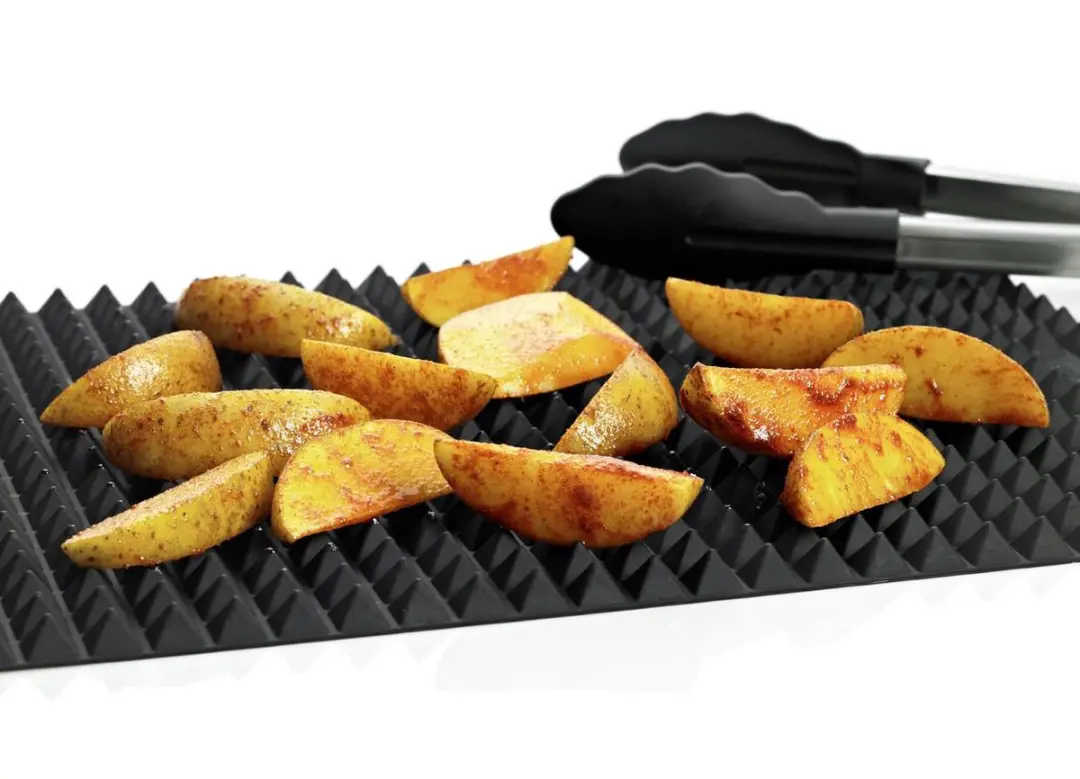 Lurch Flexiform Bakmat Silicone Zwart 41x29cm - afbeelding 6 van 6