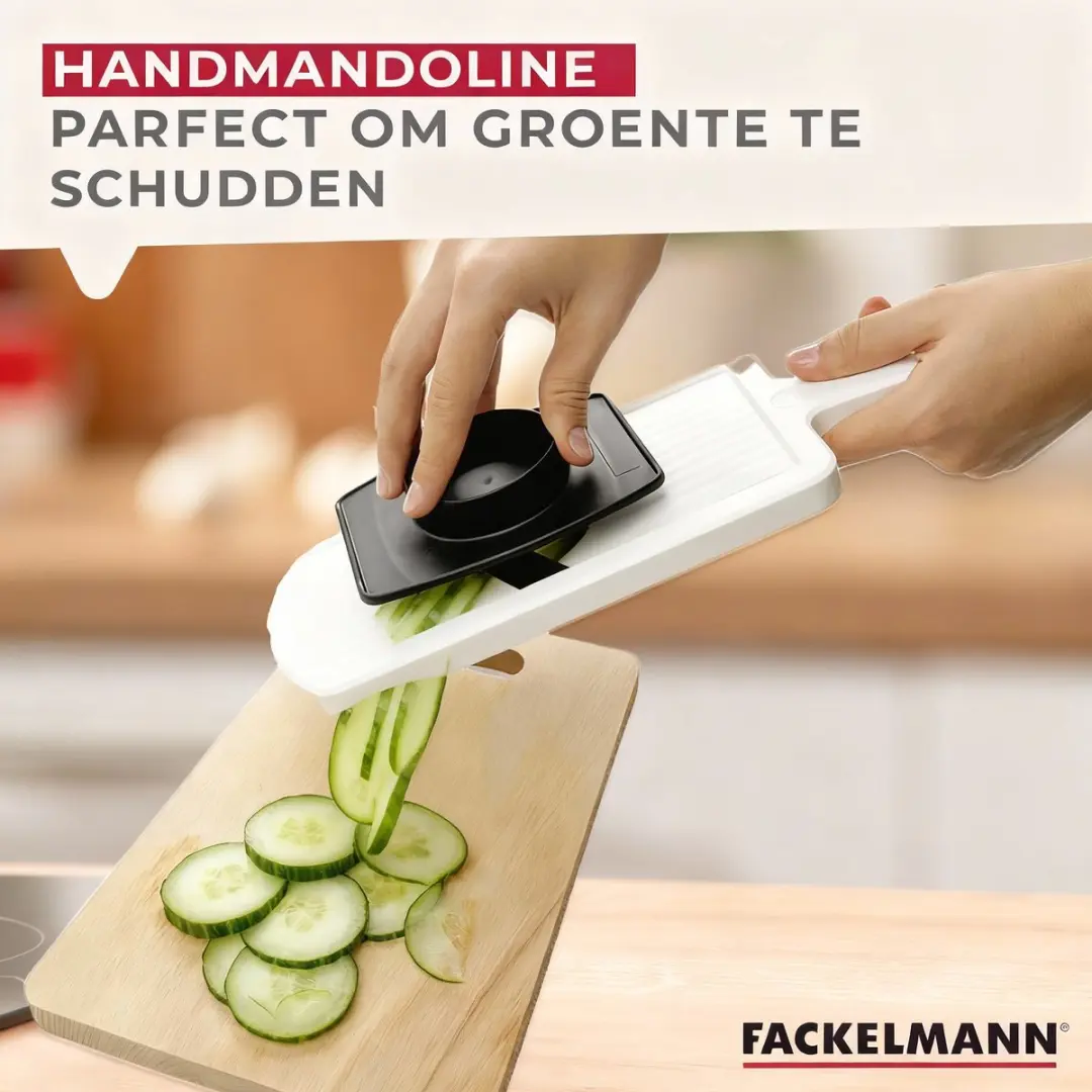 Fackelmann Handmade Tradition Mandoline - Wit