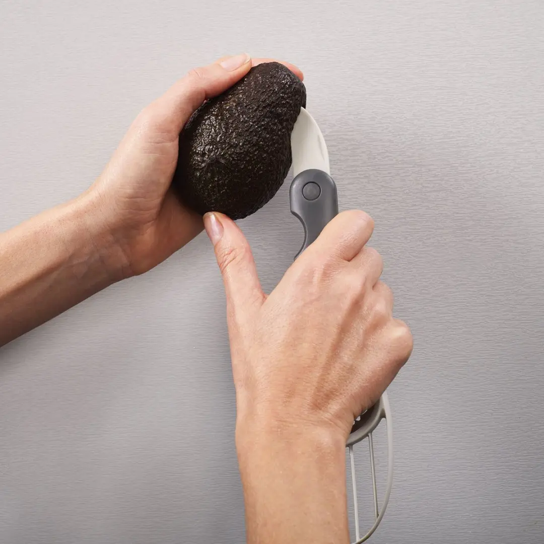 Joseph Joseph Avocadosnijder 3-in-1 - Grijs/Wit