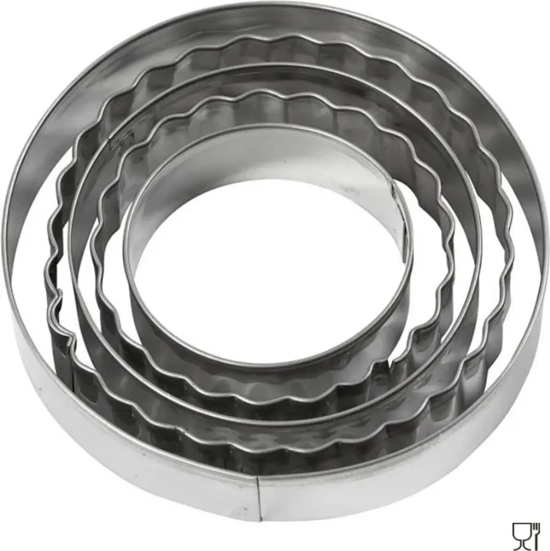 Creativ Company Uitsteekvormen Cirkel RVS
