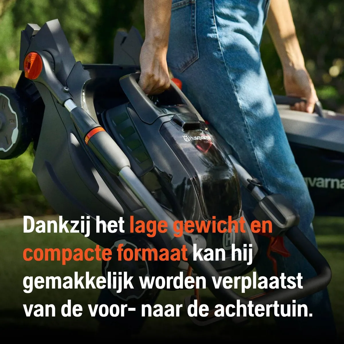 Husqvarna Accu Grasmaaier Aspire LC34-P4A - 34cm - 30L - afbeelding 6 van 6