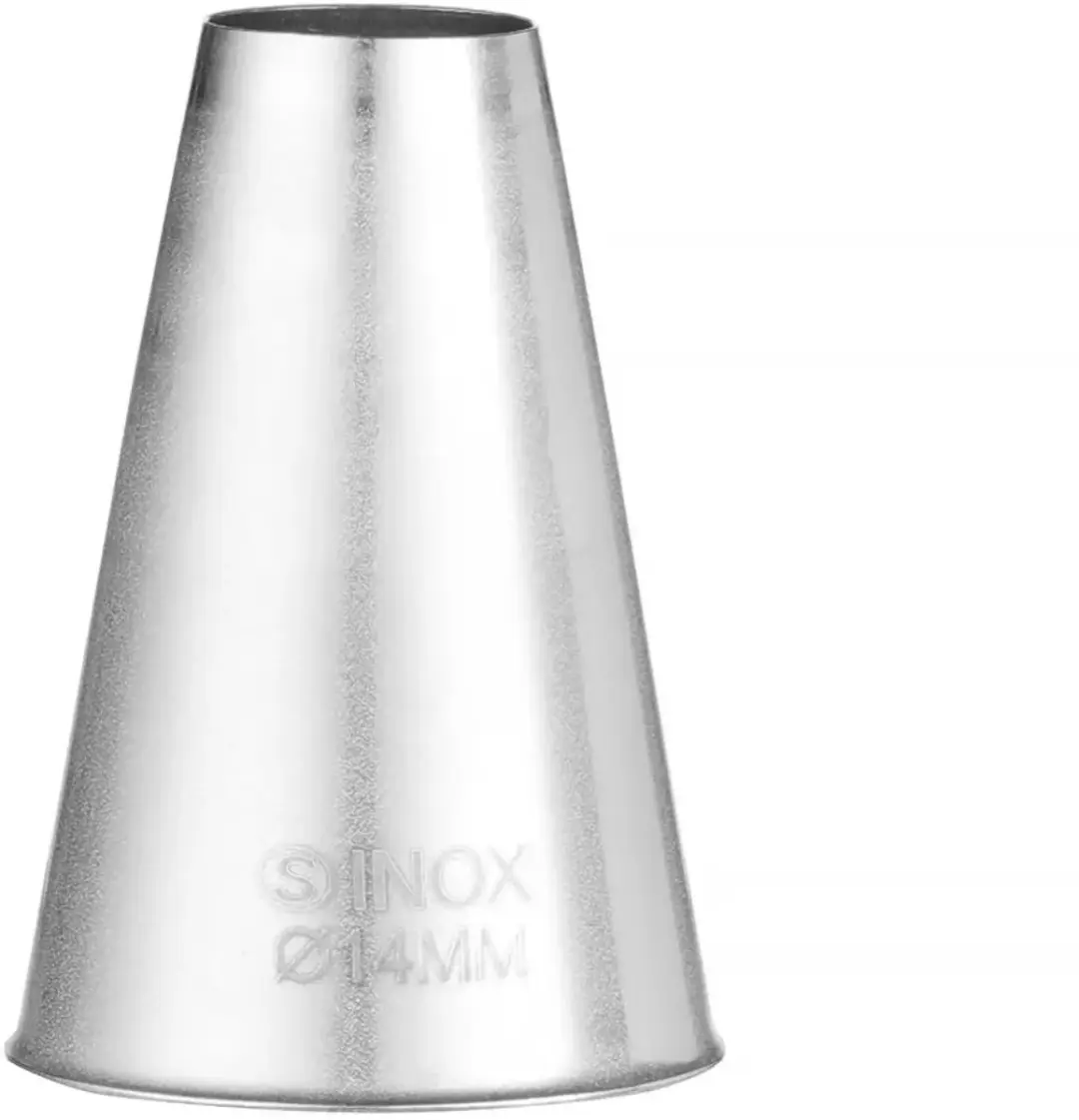 HENDI Ronde Spuitmondjes Set 7-delig - Zilver