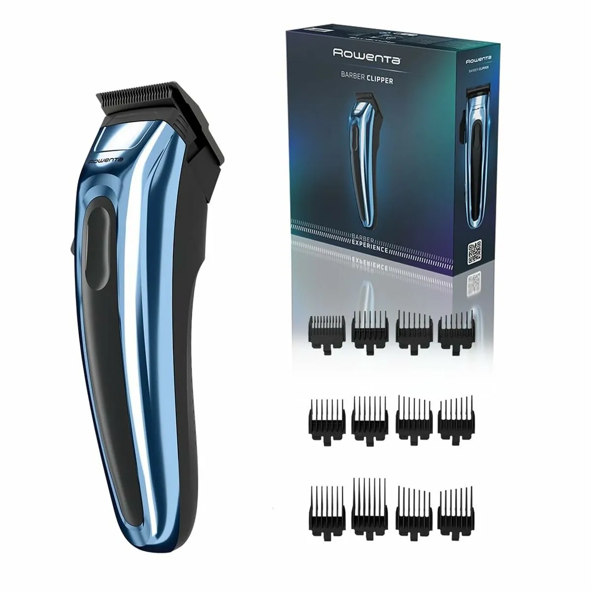 Rowenta TN1551E0 Haartrimmer - Zwart/Blauw