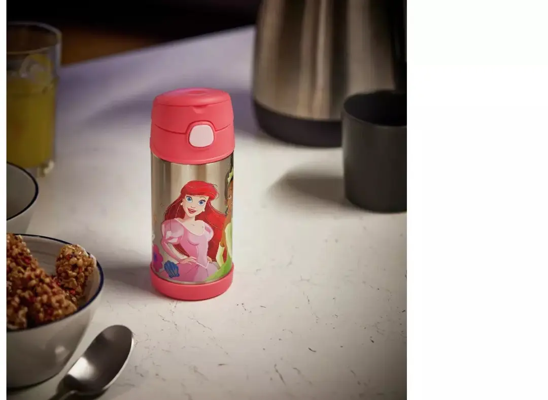 Cosy&Trendy Funtainer Drinkfles Disney Princesses 350ml - Roze