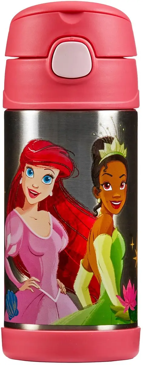 Cosy&Trendy Funtainer Drinkfles Disney Princesses 350ml - Roze