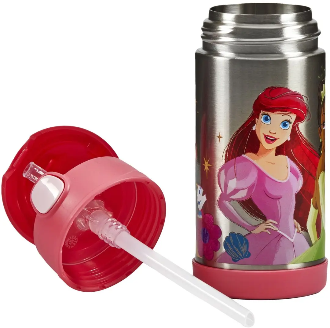 Cosy&Trendy Funtainer Drinkfles Disney Princesses 350ml - Roze