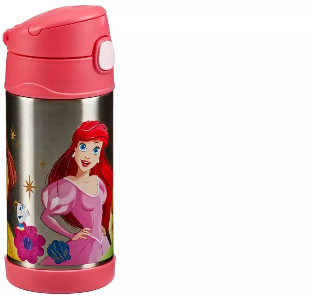Cosy&Trendy Funtainer Drinkfles Disney Princesses 350ml - Roze - afbeelding 6 van 6