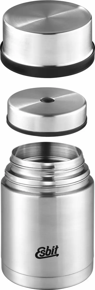 Esbit Sculptor Thermos Voedselcontainer 750ml - RVS Zilver