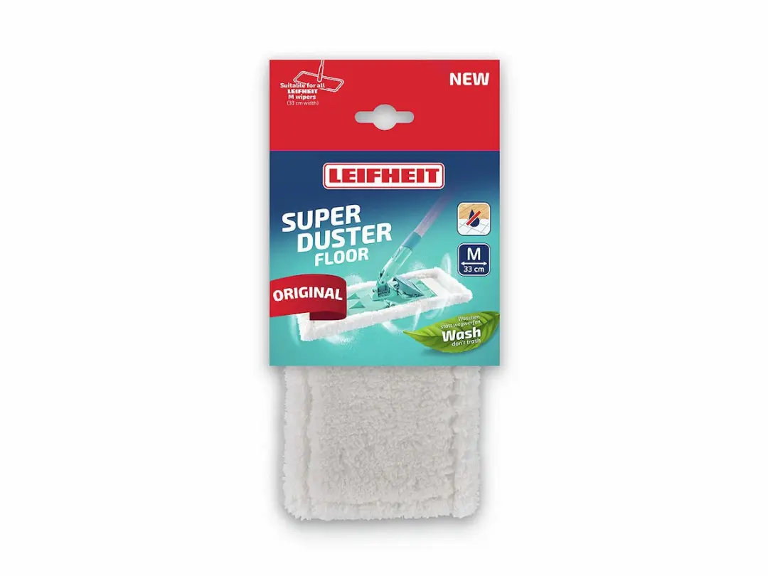 Leifheit Superduster Floor 55386 Vloerovertrek - 33cm - Wit