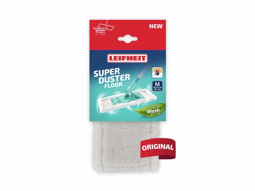 Leifheit Superduster Floor 55386 Vloerovertrek - 33cm - Wit