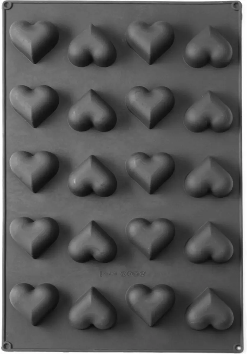 HENDI Hartvormige Siliconen Bakvorm 570x375x35mm