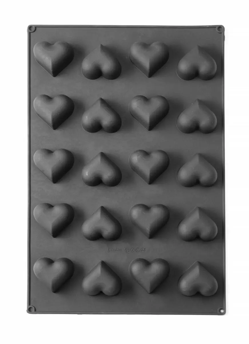 HENDI Hartvormige Siliconen Bakvorm 570x375x35mm - Antraciet