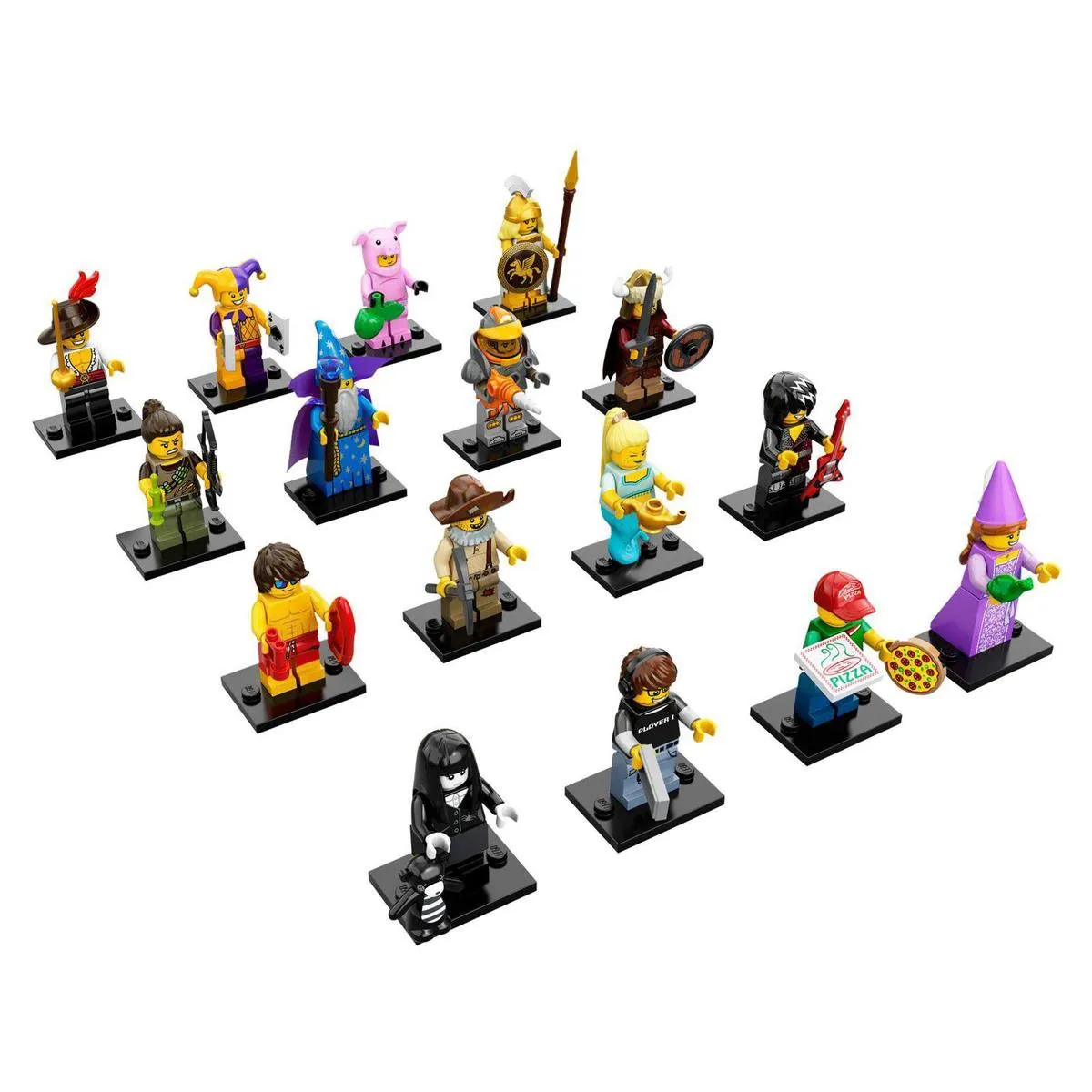 LEGO Minifiguren Serie 12 71007 - 1 Stuk - Multicolor - afbeelding 3 van 3
