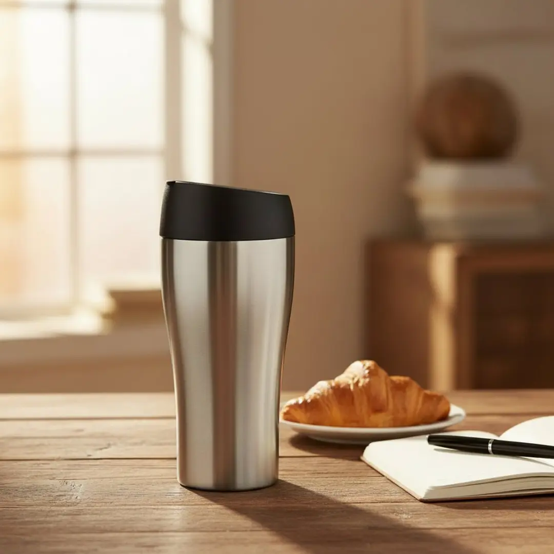 Cookinglife Travel Cup Thermosbeker 350ml - Zilver