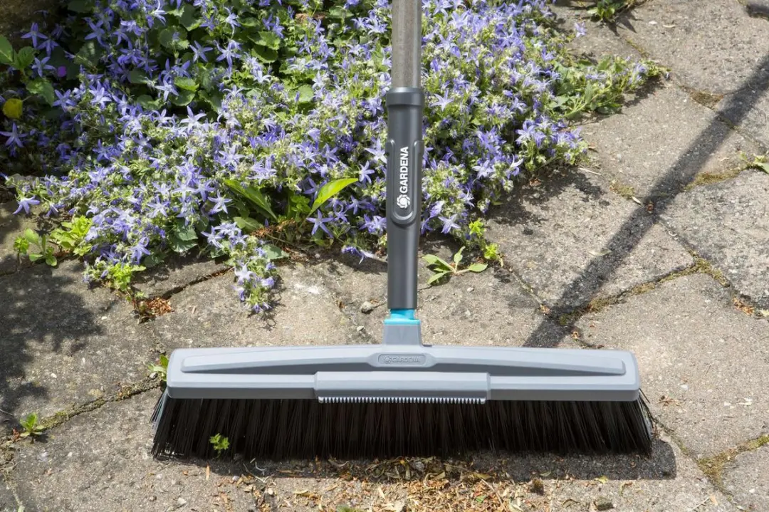 Gardena NatureLine Straatbezem 45cm - Grijs