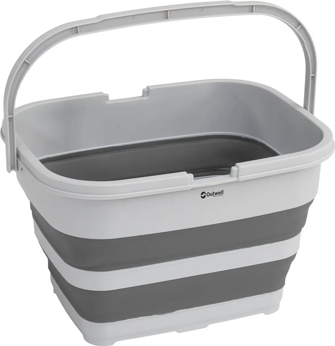 Outwell Collaps RecycleIt Afvalbak 30L - Grey Mist