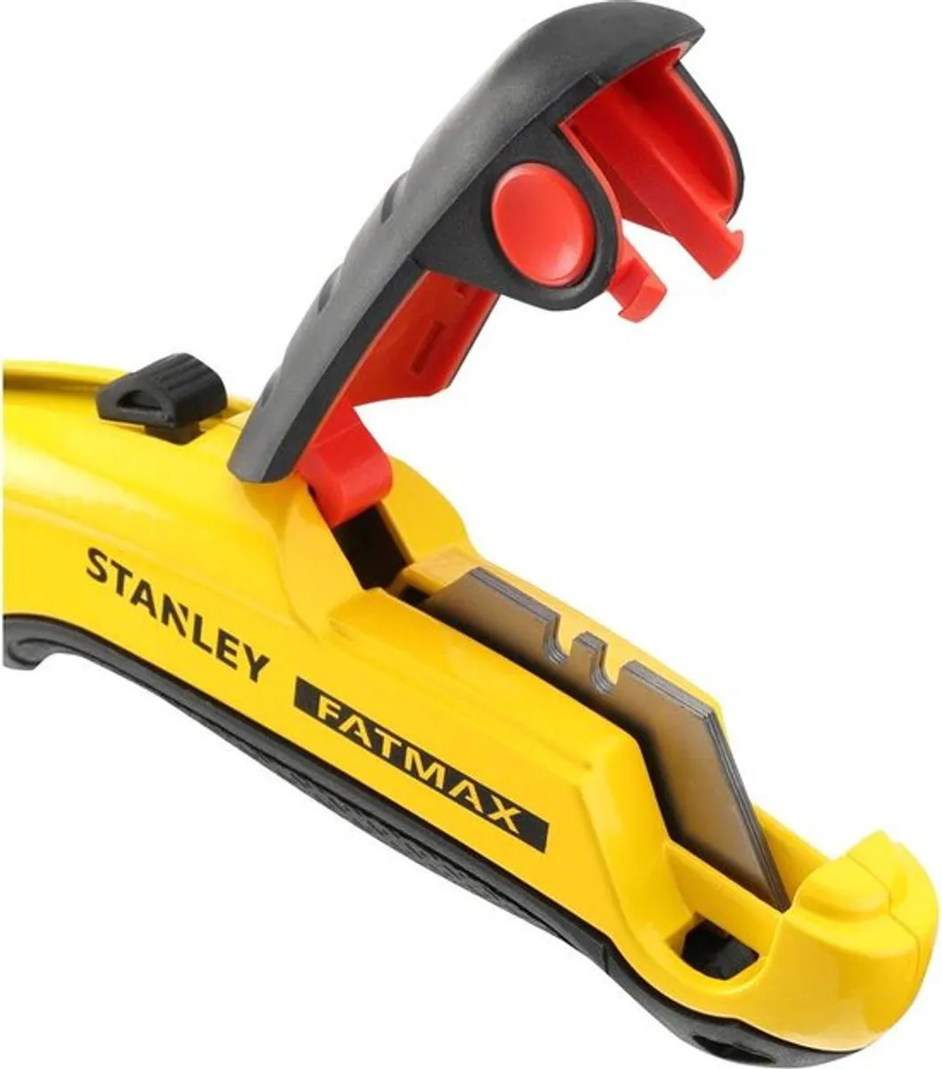 Stanley FatMax Uitschuifbaar Mes 0-10-778 - 5 Reservemesjes - Zwart/Geel