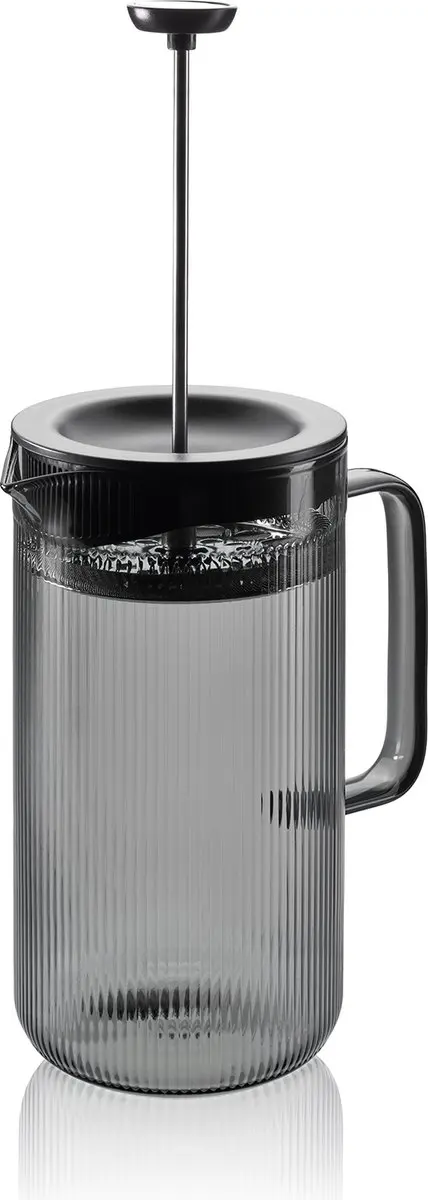 GEFU Cristiano French Press 1000ml - Smoke Grey - afbeelding 6 van 6