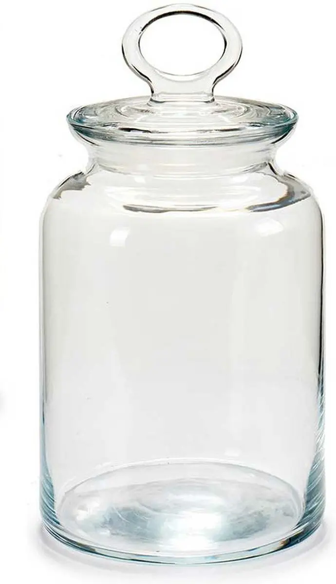 Pasabahce Megan Glas Snoeppot - 2x 1100ml - Luchtdichte deksel