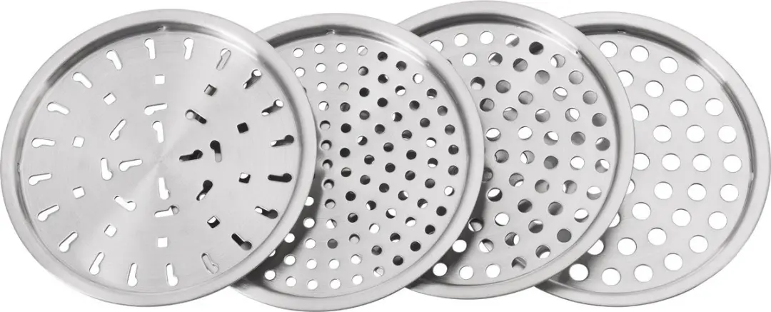 Westmark Quadro Spätzle- en Pureepers - 4 Verwisselbare Schijven - RVS